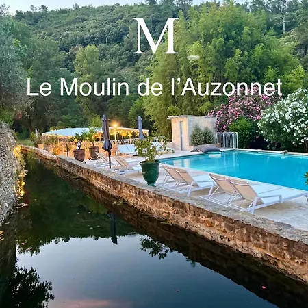 Le Moulin De L'auzonnet Gasthuis Les Mages